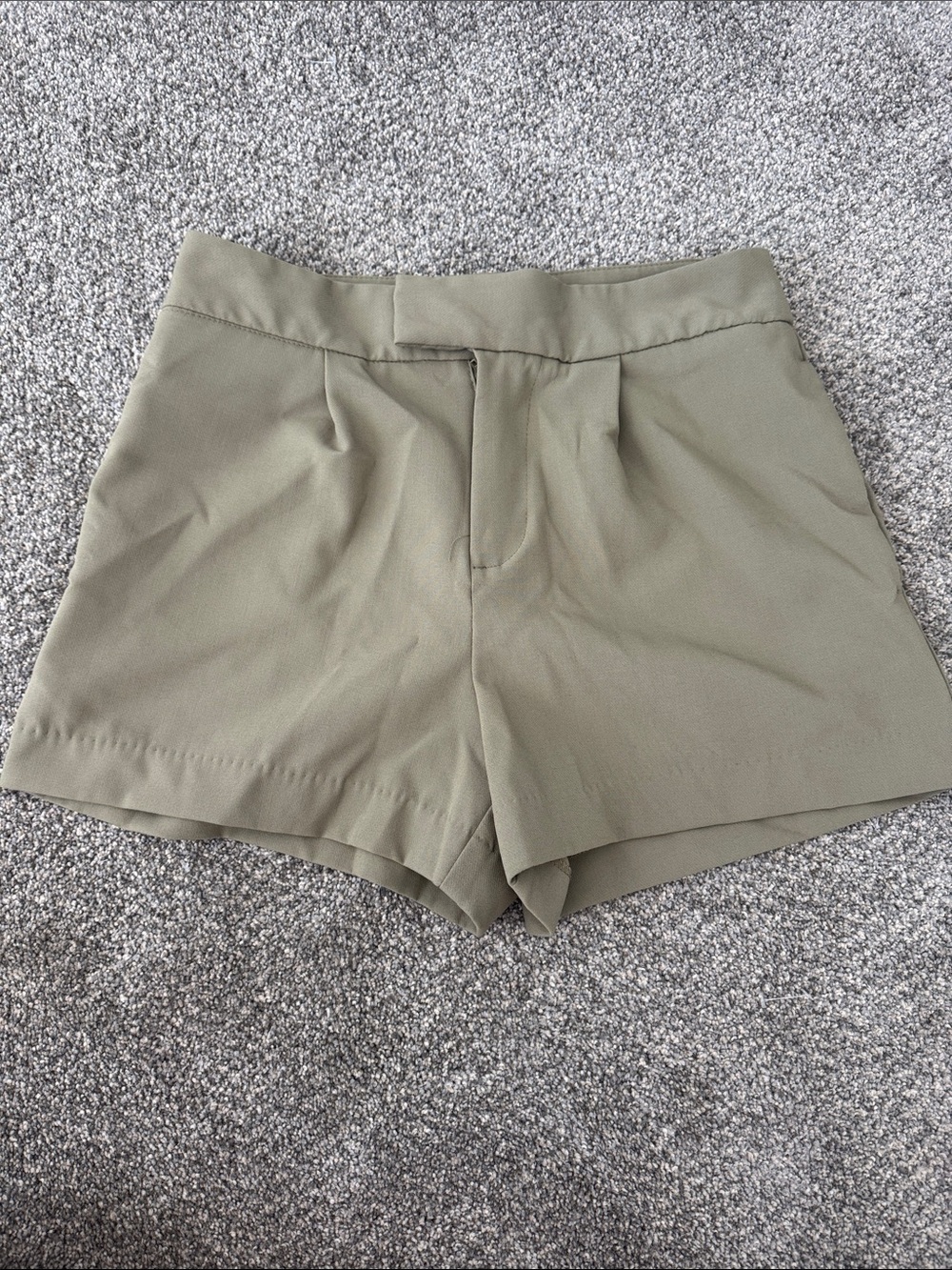 Target Olive Green High-Rise Tailored Women's Shorts